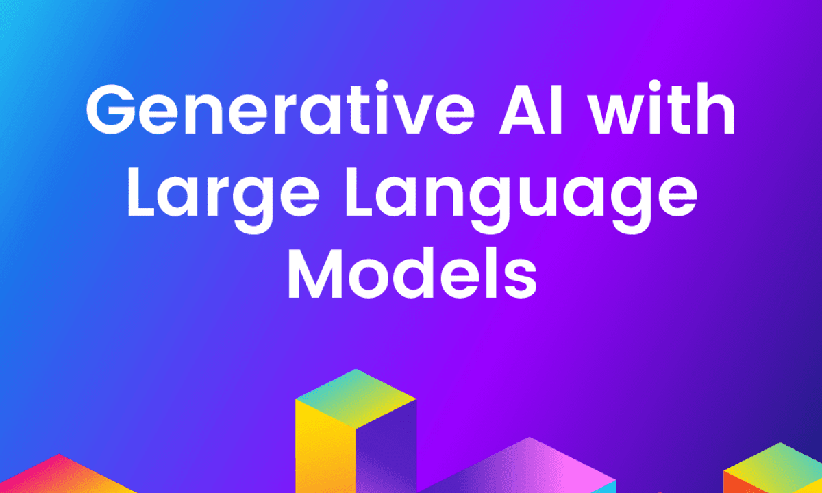 Generative AI with Large Language Models cou_280