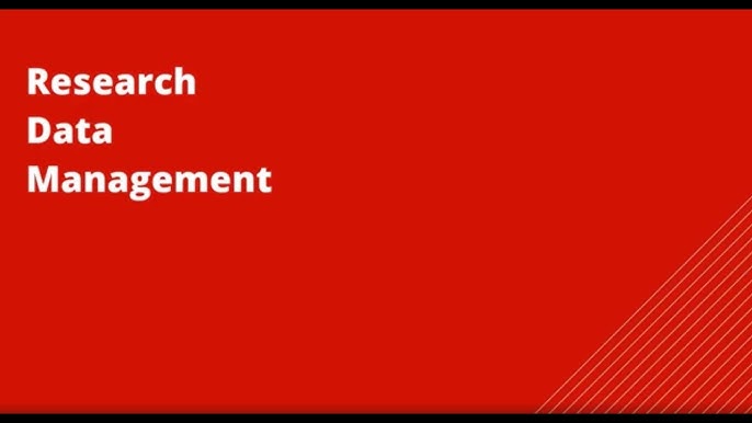 Research Data Management and Sharing cou_67